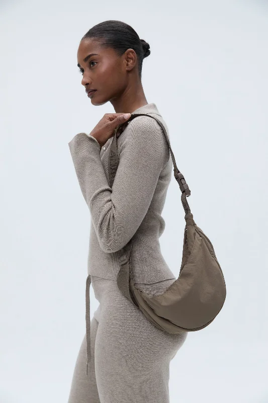 Branded Strap Crossbody Bag - Cocoa Brown Affordable Elegance, Grab Yours Now