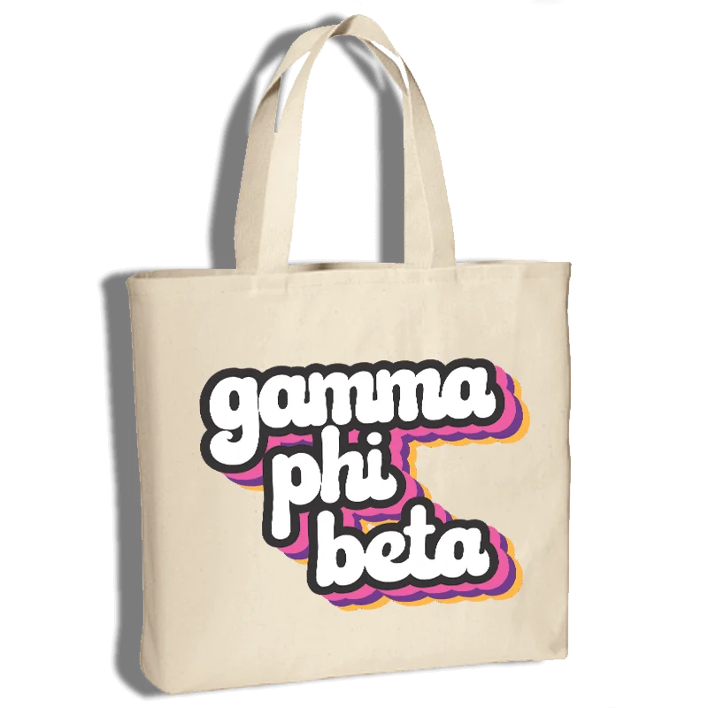 Custom Greek Group Retro Tote Bag - Q800 - DTG The Perfect Bag Sale For A Seasonal Refresh Custom Greek Group Retro Tote Bag - Q800 - DTG The Perfect Bag Sale For A Seasonal Refresh