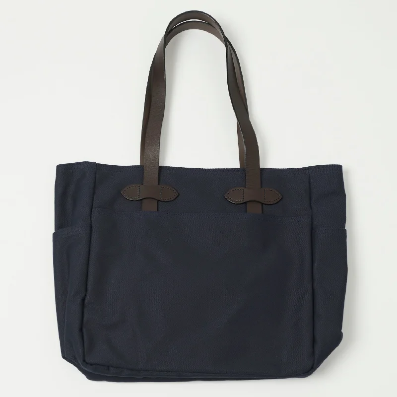 Filson Rugged Twill Tote Bag - Navy Trendy And Timeless Handbags Now On Sale