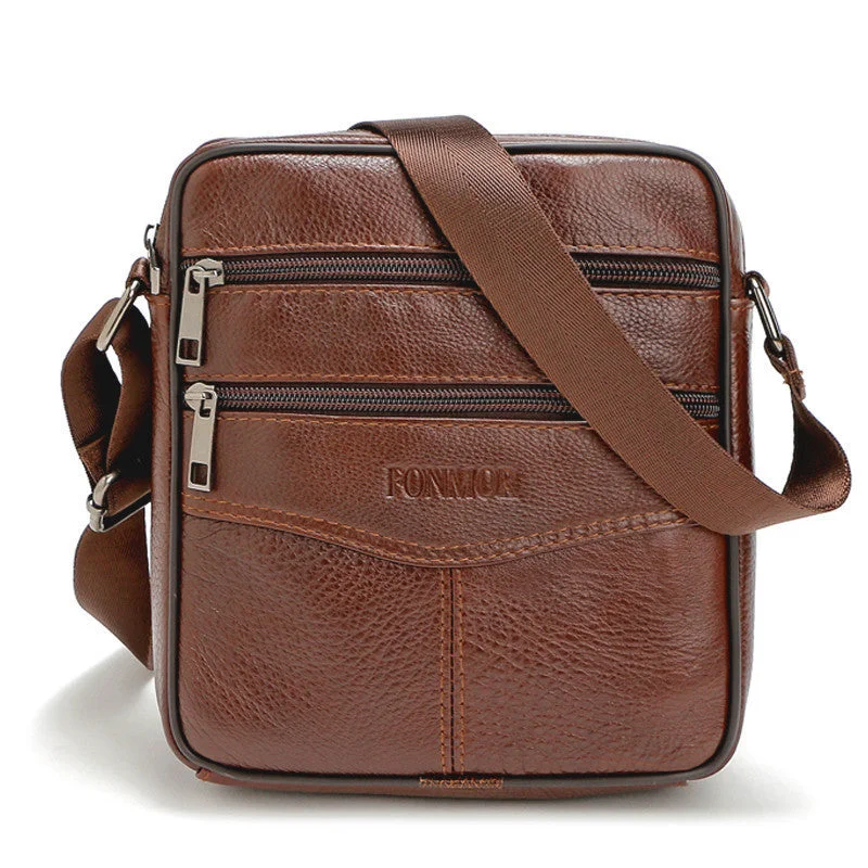 High Brand Genuine Leather bag Vintage Designer Men Crossbody bags Cowhide leather small messenger bag for man Statement Bags At Unbelievable Discounts – Shop Today High Brand Genuine Leather bag Vintage Designer Men Crossbody bags Cowhide leather small messenger bag for man Statement Bags At Unbelievable Discounts – Shop Today