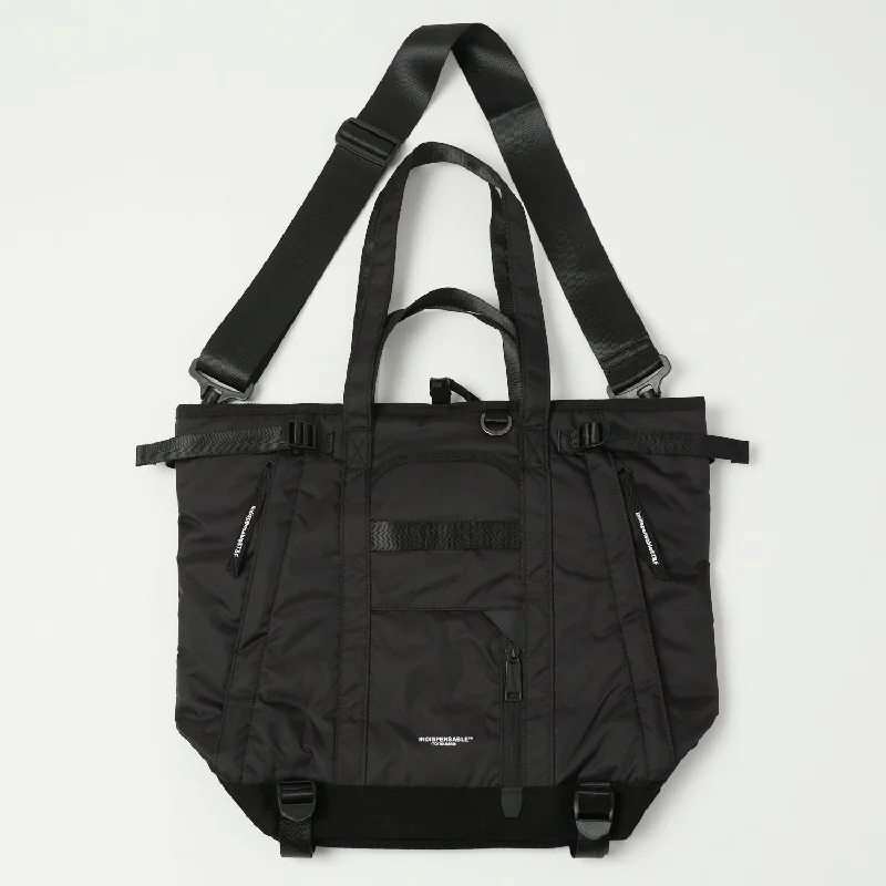 Indispensable IDP 3-Way Tote Bag Econyl - Black Everyday Handbags At Wallet-Friendly Rates Indispensable IDP 3-Way Tote Bag Econyl - Black Everyday Handbags At Wallet-Friendly Rates