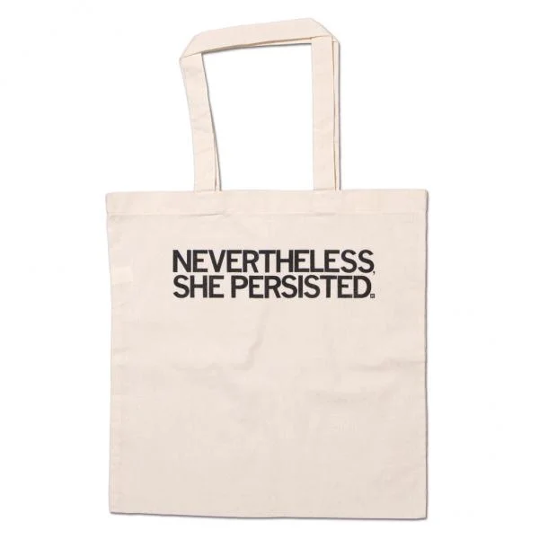 Nevertheless, She Persisted Tote Bag Fashion Bags, Limited Offer