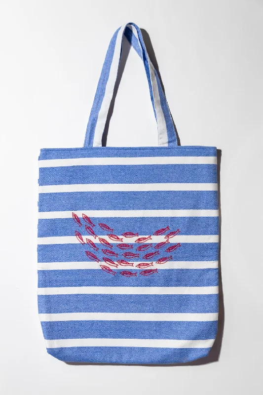 Ocean Water Stripe Wide