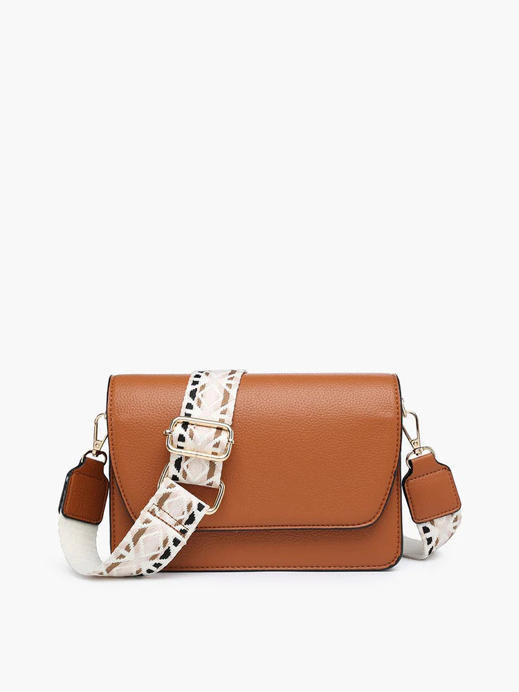 Noah Guitar Strap Crossbody (Brown) Luxury Totes, Affordable Prices