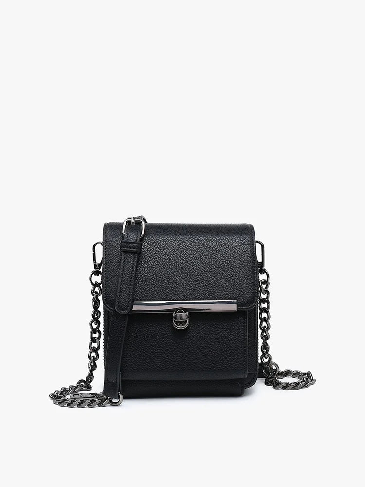 Odette Square Crossbody (Black) Grab Stylish Bags Before They're Gone