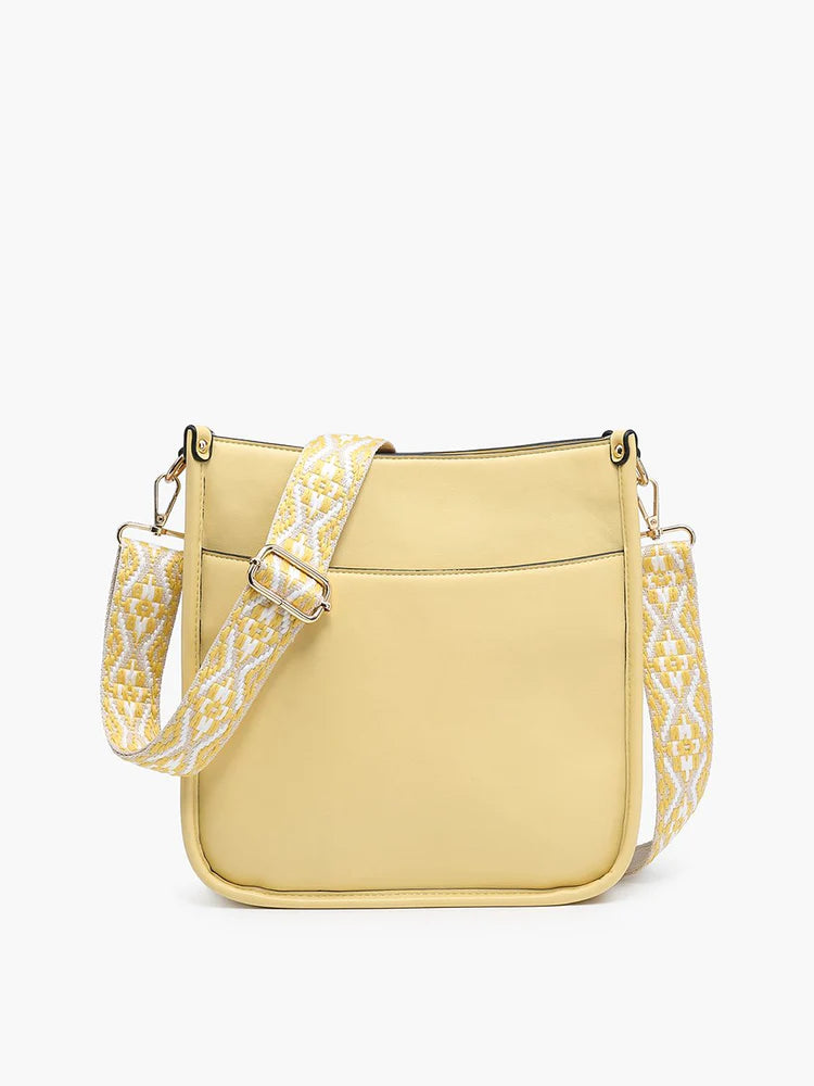 Posie Crossbody (Pale Yellow) Grab Your Favorite Handbags For Less