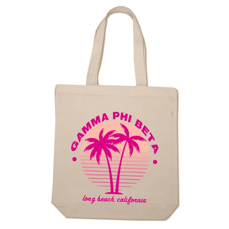 Retro Palm Tree Tote Bag #2 Fashionable Bags With Special Seasonal Offers