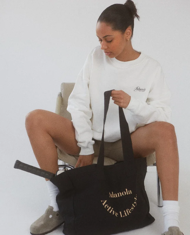Active Lifestyle Tote Bag - Black/Nude Fashion-Forward Bags, Now On Sale