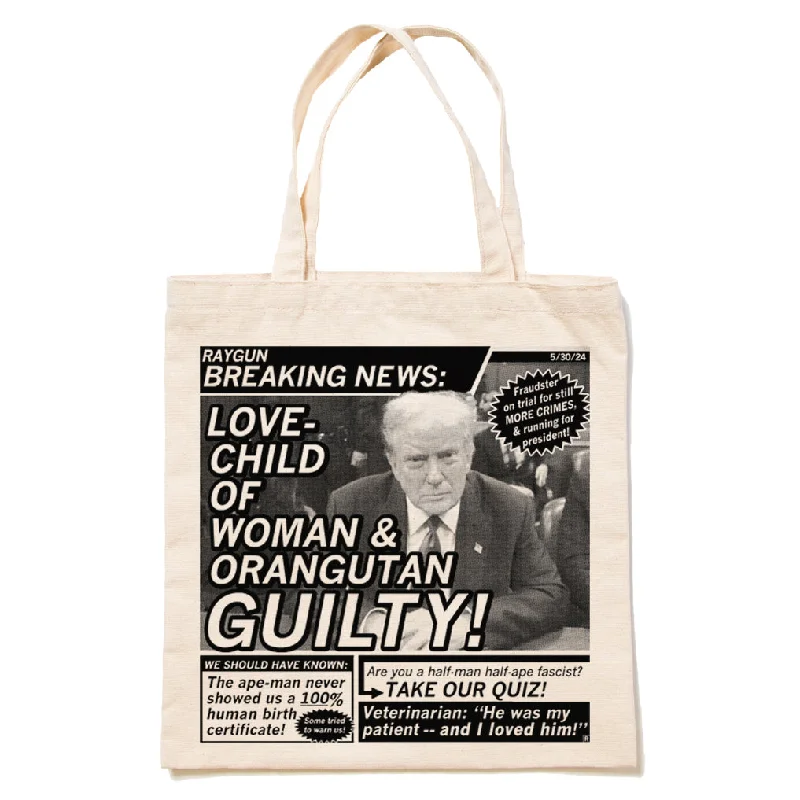 Trump Guilty! Tote Bag Luxury Meets Affordability – Shop Stunning Bags Now