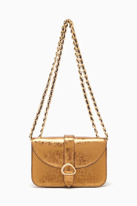 Ulla Johnson - Esme Small Chain Crossbody in Copper Must-Have Bags, Big Discounts