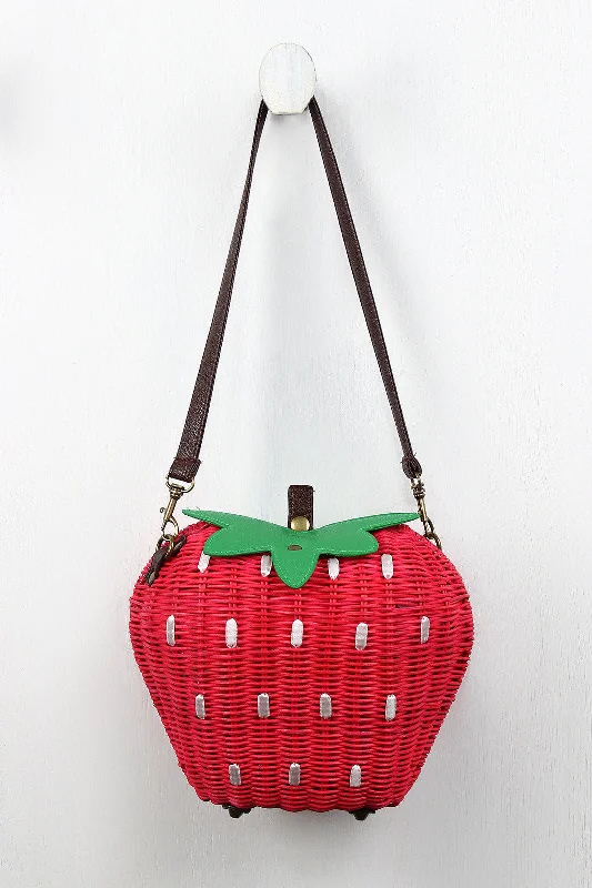 Strawberry Basket Crossbody Bag Fashion Bags, Limited Offer