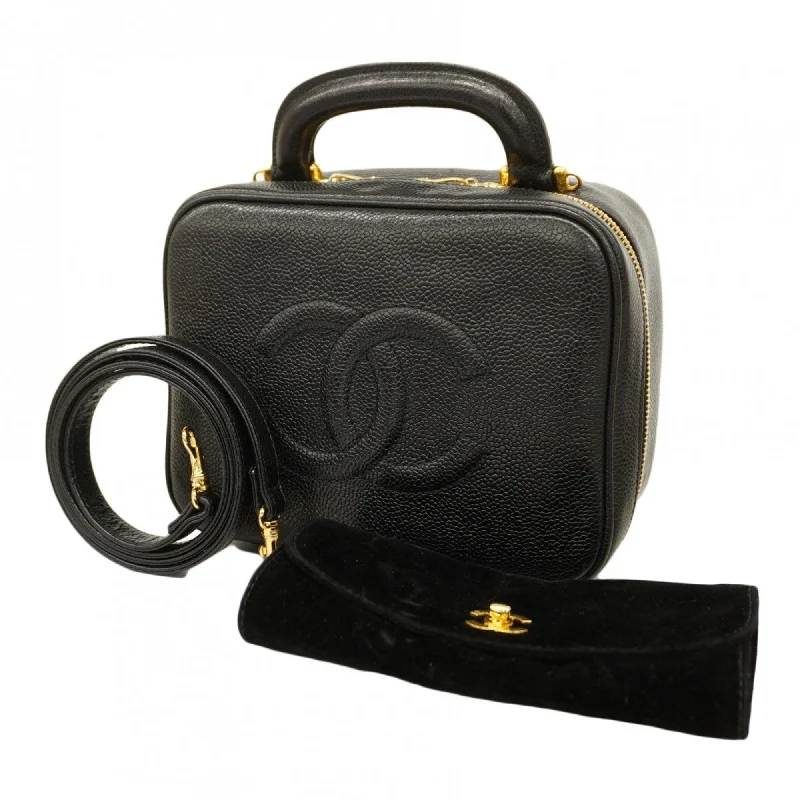 Chanel Vanity  Leather Handbag (Pre-Owned) Fashionable Handbags, Limited-Time Deals