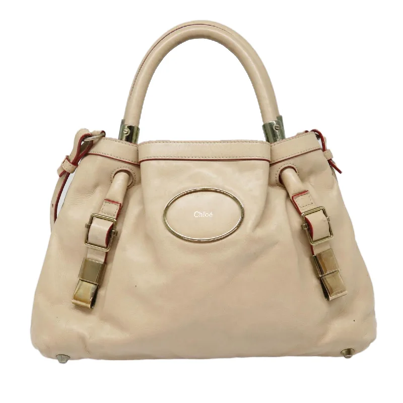 Chloé Victoria  Leather Handbag (Pre-Owned) Fashionable Handbags At Must-Have Prices