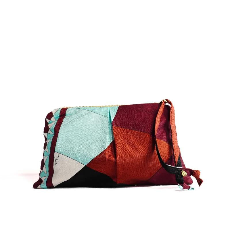 "Color Block" Scarf Bag (Emilio Pucci) Stylish Totes, Special Discounts