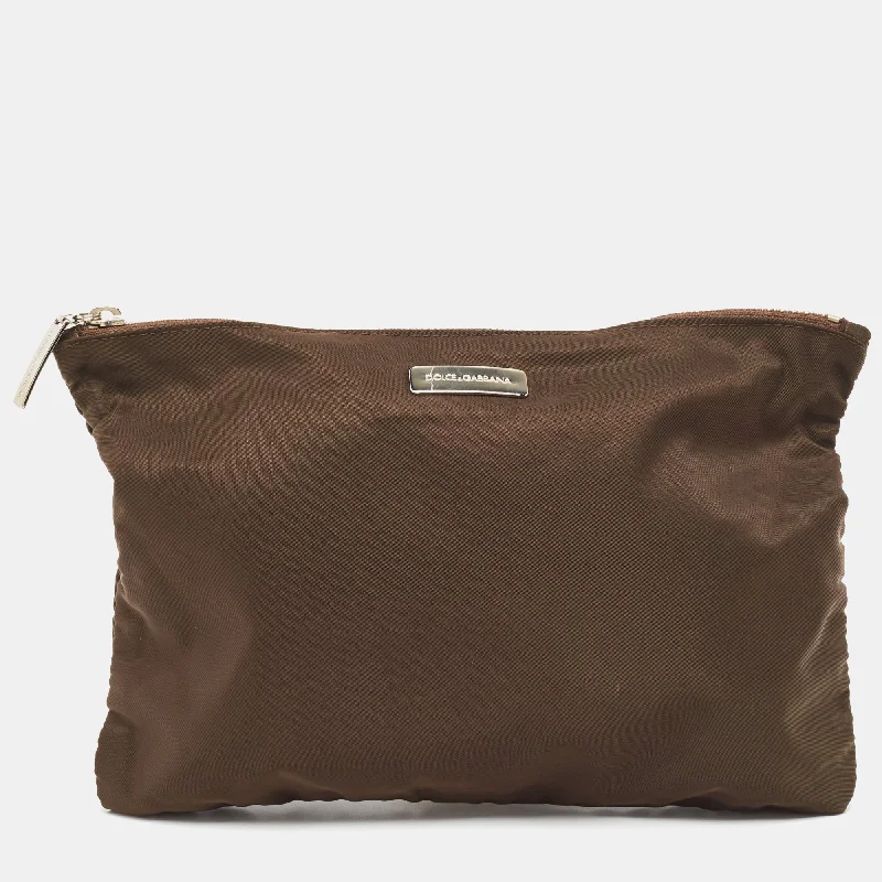Dolce & Gabbana Nylon Zip Slim Pouch Handbag Deals For Every Occasion