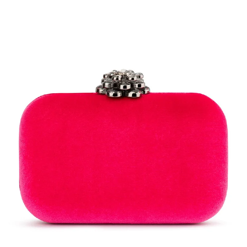 EMILIA Velvet Clutch Chic Shoulder Bags At Promotional Rates