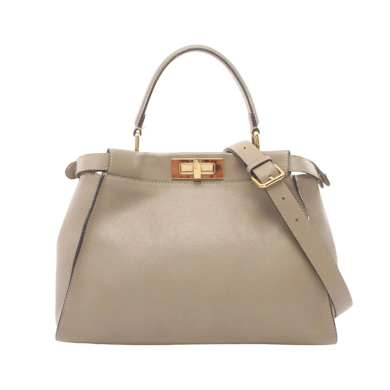 Fendi Peekaboo  Leather Handbag (Pre-Owned) Limited-Stock Bag Clearance – Hurry