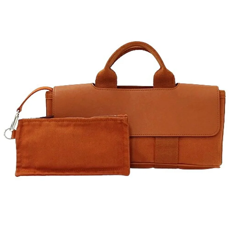 Hermès Valparaiso  Canvas Handbag (Pre-Owned) The Best Handbag Offers Are Here