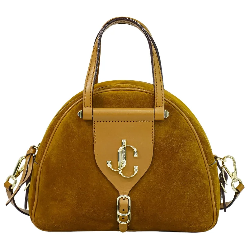 Jimmy Choo  Suede Handbag (Pre-Owned) Chic Crossbody Bags, Limited Offers
