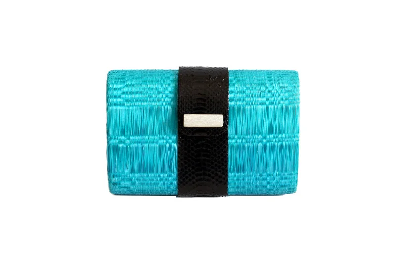Aqua Blue Ombre Habi