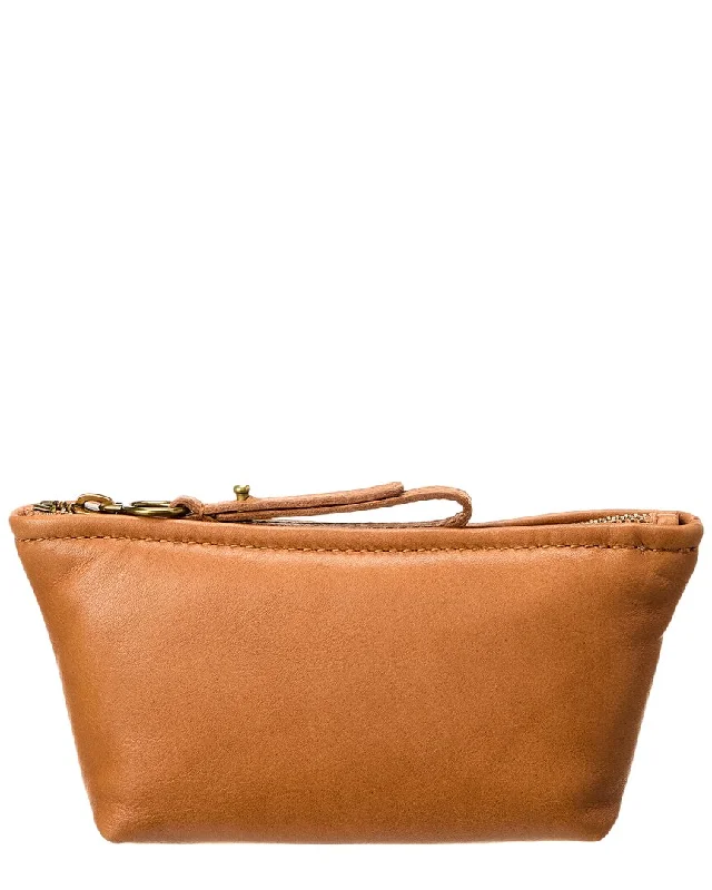 Madewell The Piazza Zip Leather Pouch Limited-Time Handbag Sale