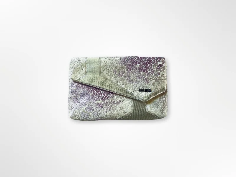 Mauve Kiku Clutch Affordable Elegance, Grab Yours