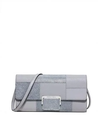 Michael Michael Kors Cynthia Large Patchwork Clutch Classic And Modern Handbags Now More Affordable