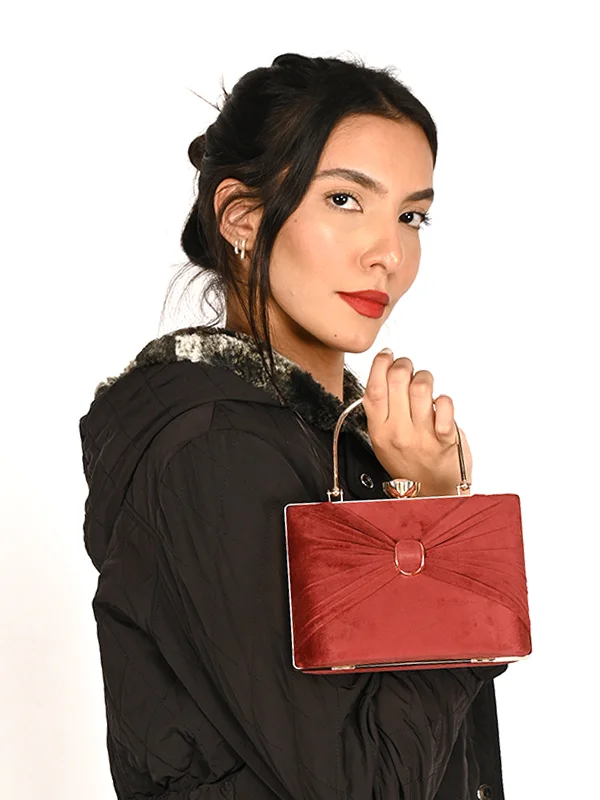 Odette Maroon Embellished Bridal Clutch For Women Shop Timeless And Trendy Bags At Limited-Time Discounts Odette Maroon Embellished Bridal Clutch For Women Shop Timeless And Trendy Bags At Limited-Time Discounts