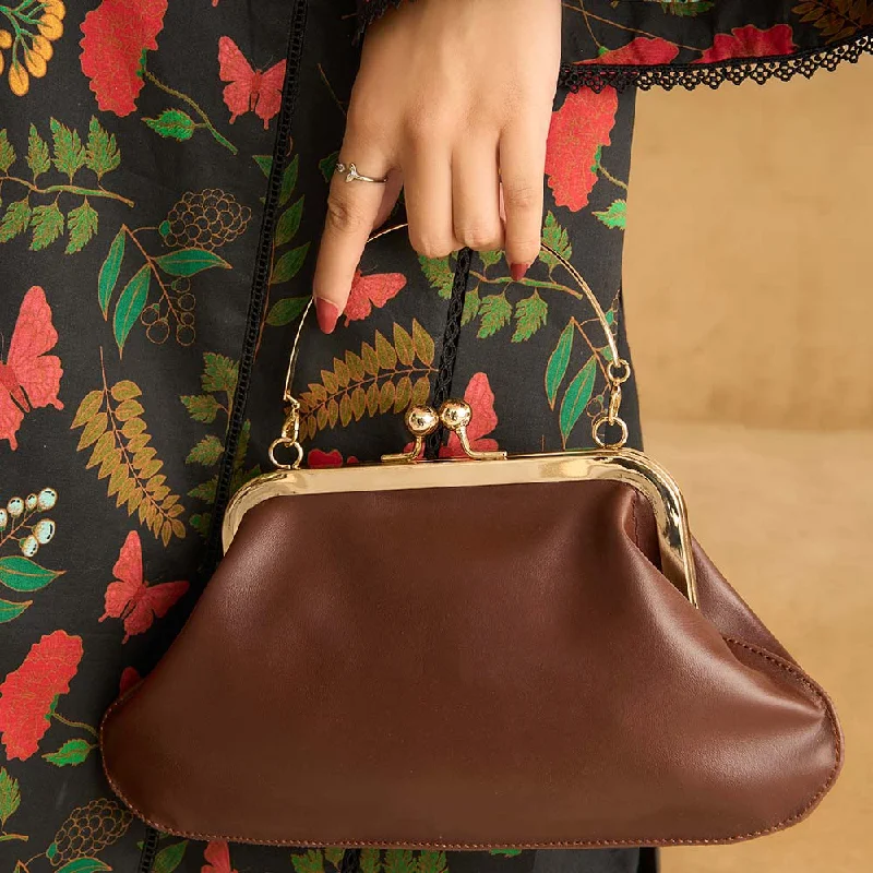 Parcel (Dark Brown) Timeless Handbags, Flash Sale