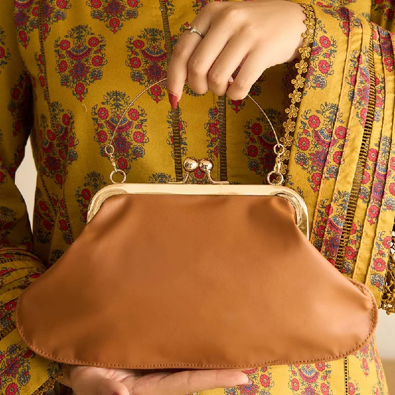 Parcel (Light Brown ) Stylish Handbags At Unbeatable Discounts