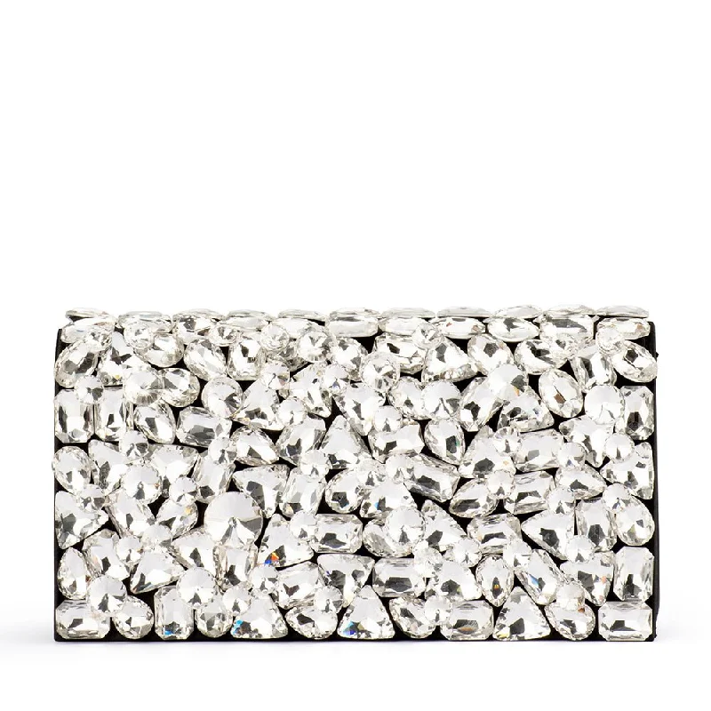RENATA Crystal Encrusted Clutch Handbag Deals You'll Love