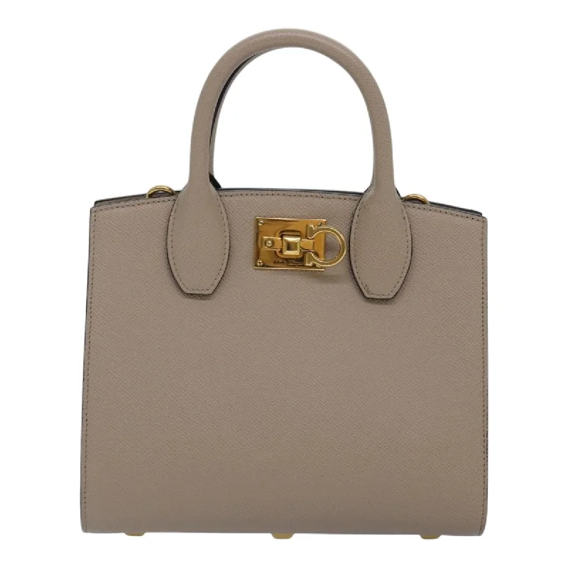 Salvatore Ferragamo Studio Leather Handbag (Pre-Owned) Elegant Purses At Clearance Prices Salvatore Ferragamo Studio Leather Handbag (Pre-Owned) Elegant Purses At Clearance Prices