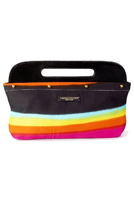 Striped Silk Clutch Cover Best Deals On Premium Handbags