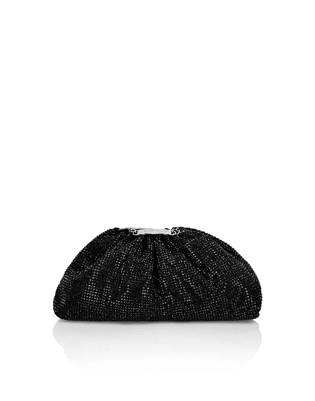 Suede Mini Pillow bag Crystal Trendy Handbags At Limited-Time Discounts