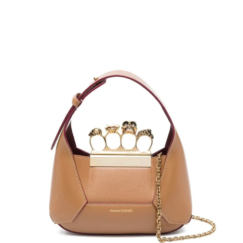 Jewelled Hobo Mini Bag, Tan/Gold The Perfect Bag Sale Is Here