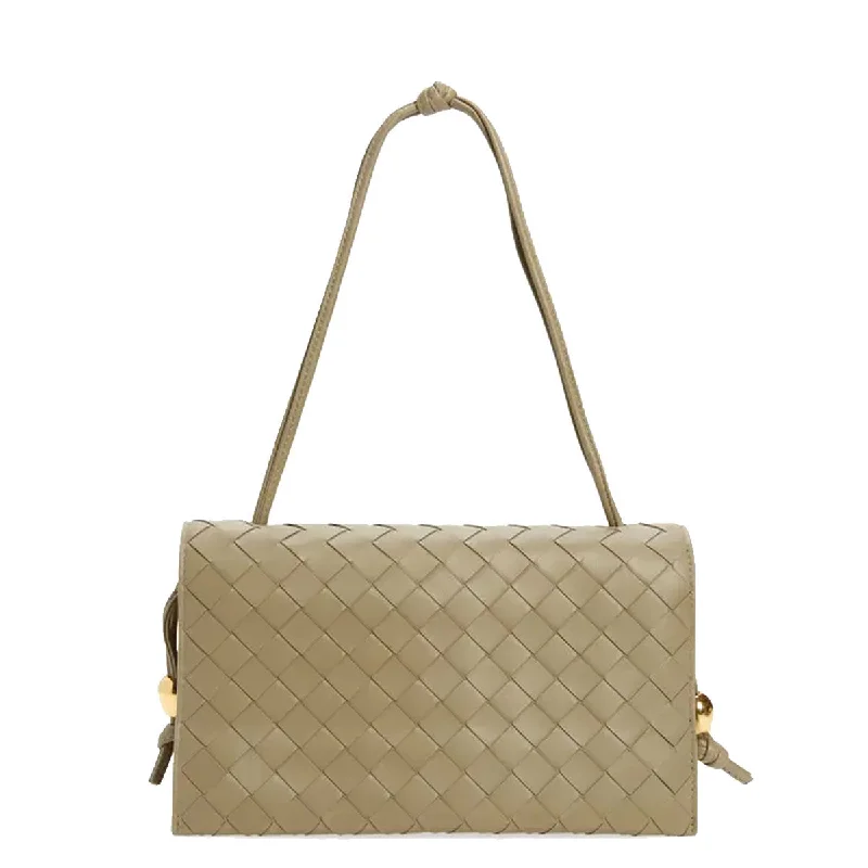 Trio Pouch on Strap, Taupe Statement Bags With Exclusive Savings