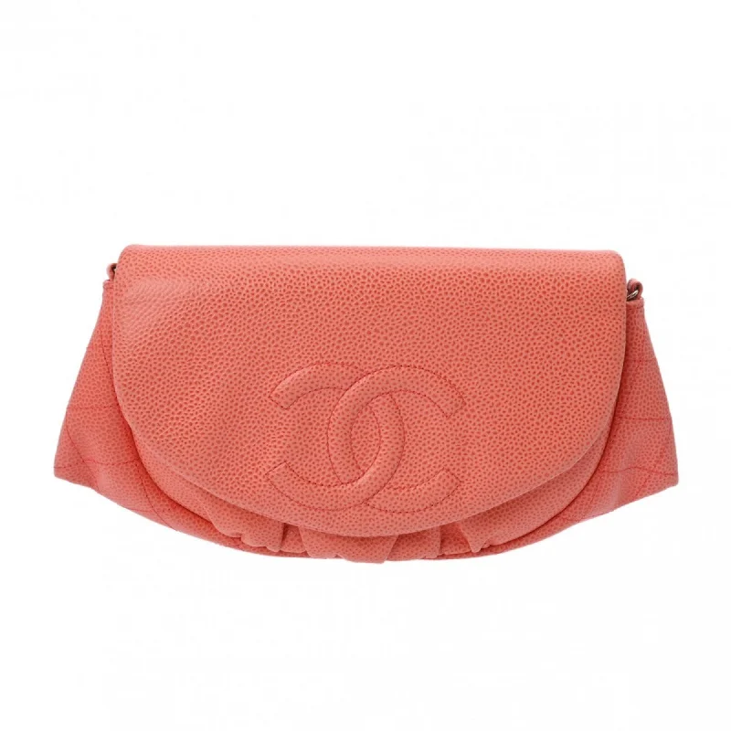 Chanel Logo Cc  Leather Shoulder Bag (Pre-Owned) Affordable Elegance With High-Quality Bags