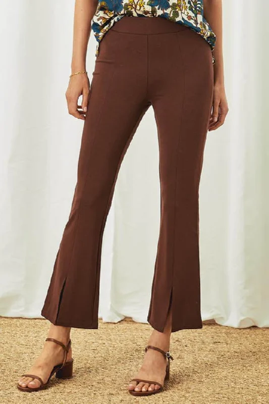 Chicory Coffee Josie Ponte Pant Everyday Handbags At Wallet-Friendly Prices