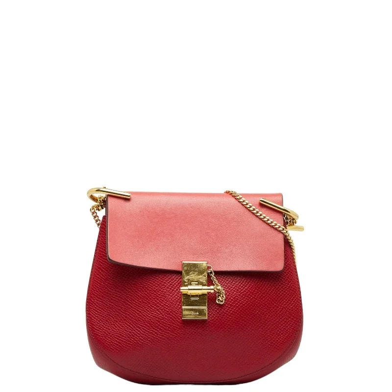 Chloé Drew  Leather Shoulder Bag (Pre-Owned) Stylish Handbags With Exclusive Online Discounts