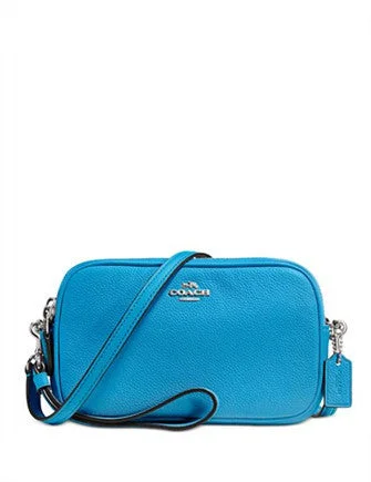 Minimalist Leather Bag For Modern Aesthetics Coach Crossbody Clutch in Pebble Leather Trendy Backpacks, Huge Markdowns Minimalist Leather Bag For Modern Aesthetics Coach Crossbody Clutch in Pebble Leather Trendy Backpacks, Huge Markdowns