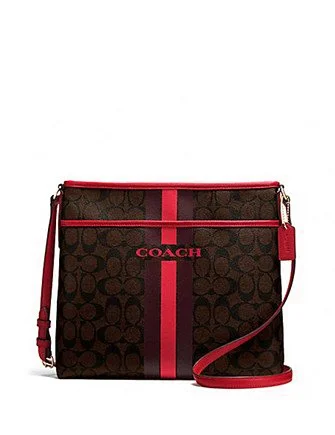 Chic And Trendy Coach Signature Varsity Stripe File Crossbody Bag Everyday Elegance At Lower Prices Chic And Trendy Coach Signature Varsity Stripe File Crossbody Bag Everyday Elegance At Lower Prices