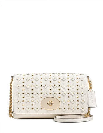 Stylish Bags For Fashion Bloggers Coach Crosstown Crossbody in Floral Rivets Leather Designer Bags At Low Prices Stylish Bags For Fashion Bloggers Coach Crosstown Crossbody in Floral Rivets Leather Designer Bags At Low Prices