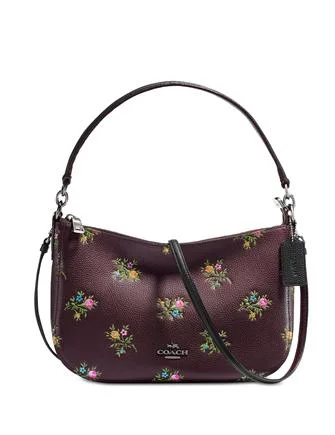 Coach Chelsea Crossbody with Cross Stitch Floral Print Limited-Stock Handbag Sale For A Stylish Look Coach Chelsea Crossbody with Cross Stitch Floral Print Limited-Stock Handbag Sale For A Stylish Look