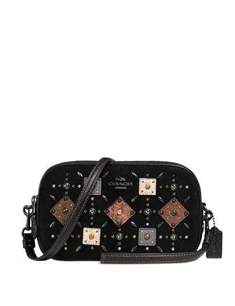 Casual Chic Coach Crossbody Clutch with Prairie Rivets Seasonal Sale On Trendy Handbags Casual Chic Coach Crossbody Clutch with Prairie Rivets Seasonal Sale On Trendy Handbags