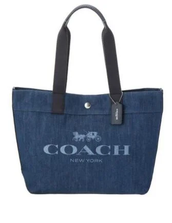 Summer Deals Coach Denim Tote With Horse and Carriage Chic Crossbody Bags, Limited Offers Summer Deals Coach Denim Tote With Horse and Carriage Chic Crossbody Bags, Limited Offers