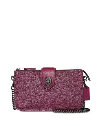 Coach Metallic Turnlock Crossbody in Pebble Leather Designer-Inspired Bags, Best Prices Coach Metallic Turnlock Crossbody in Pebble Leather Designer-Inspired Bags, Best Prices