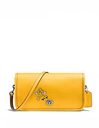 Vintage-Modern Style Offers Coach Penny Crossbody in Glove Calf Leather With Mickey Trendy Handbags, Limited-Time Sale Vintage-Modern Style Offers Coach Penny Crossbody in Glove Calf Leather With Mickey Trendy Handbags, Limited-Time Sale