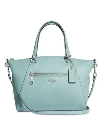 Coach Prairie Medium Satchel in Pebble Leather Trendy & Timeless Bags, Now On Sale