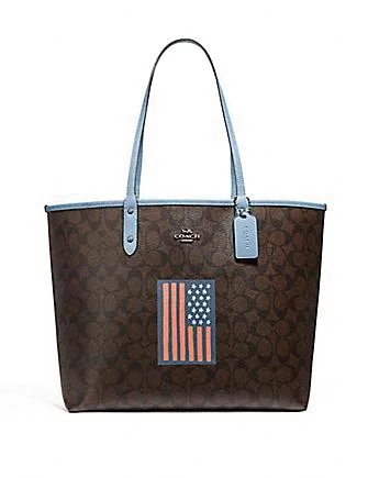 Imeless Style Coach Reversible City Tote in Signature Canvas With Flag Unmissable Deals On High-Quality Designer Bags Imeless Style Coach Reversible City Tote in Signature Canvas With Flag Unmissable Deals On High-Quality Designer Bags