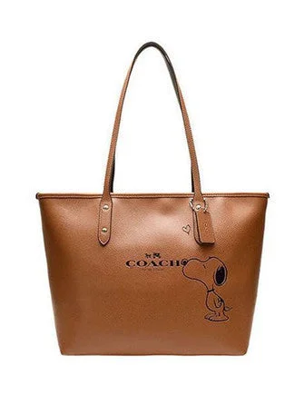 Coach X Peanuts Snoopy City Zip Tote Elegant Purses At Clearance Prices